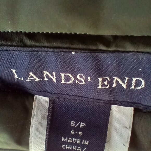 Lands' End / Lands End Goose Down filled Puffer Jacket Coat, Womens Size Small - Picture 2 of 8
